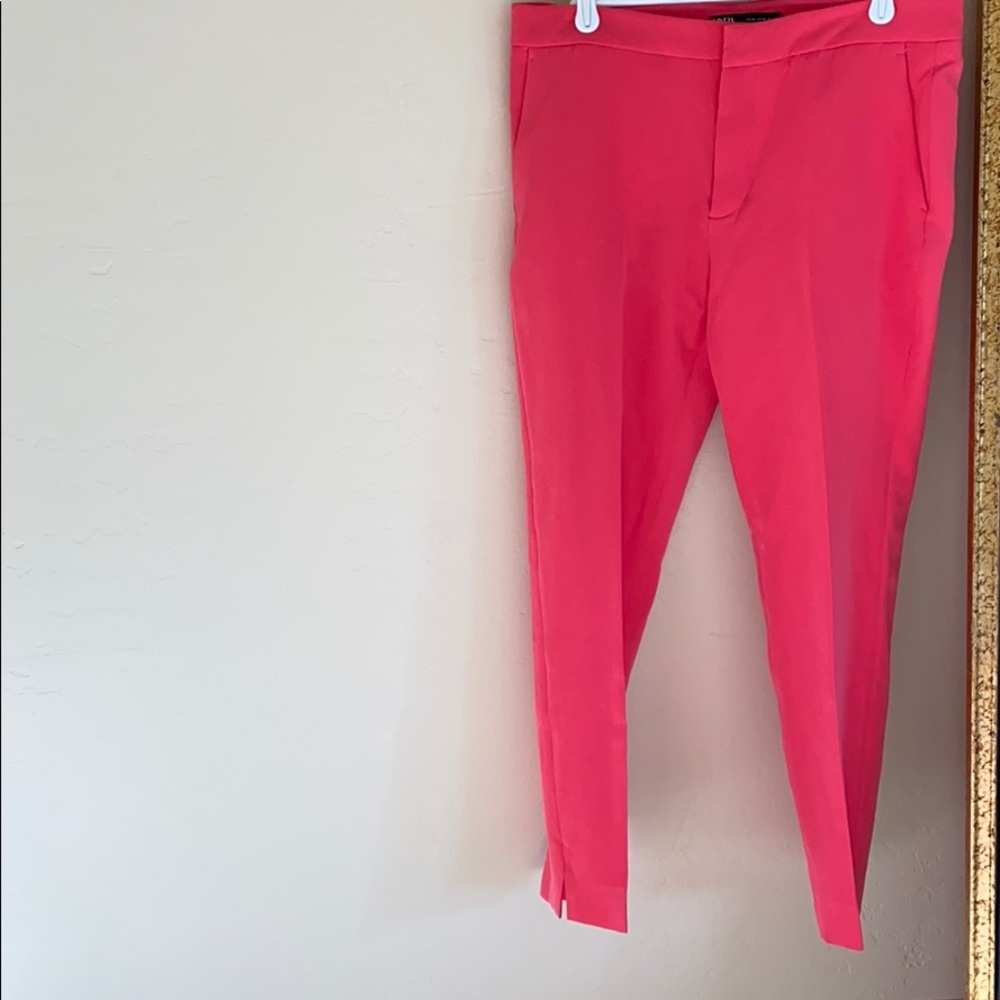 Zara Hot Pink Trouser Pants